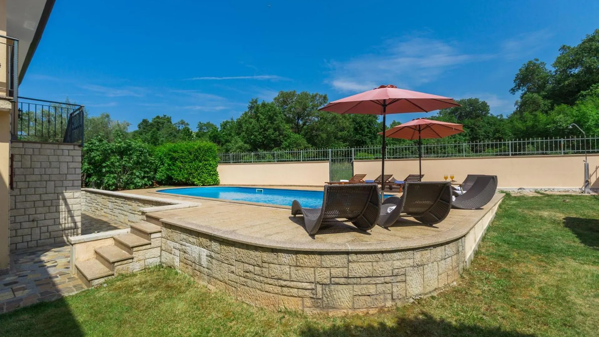 Ferienwohnung Marea 2 Mit Pool, 200M Vom Strand Porec Apartment